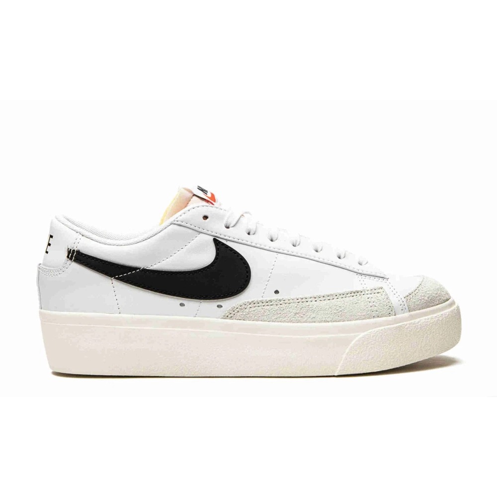 Nike Blazer Low Platform Womens Size 11 White Black Shoes DJ0292-101 NEW